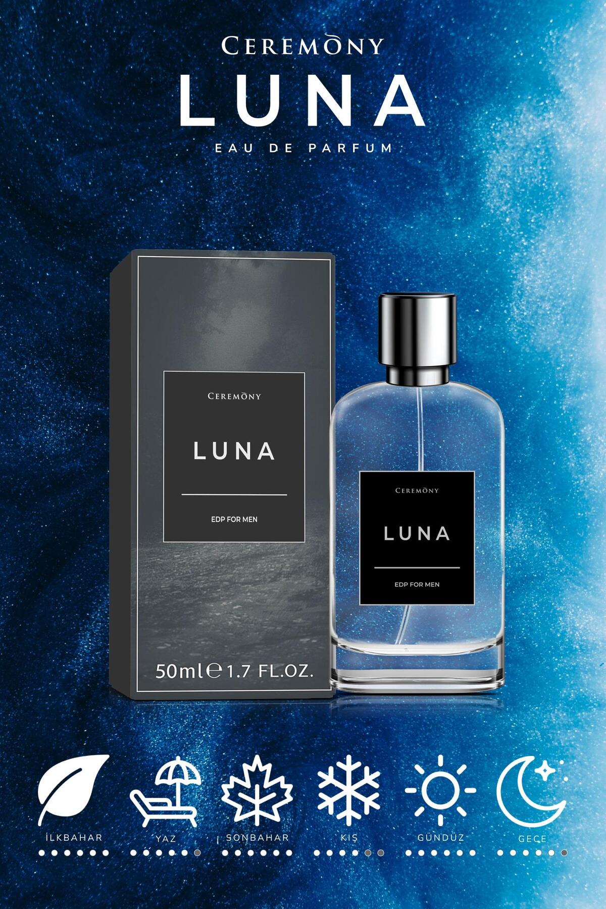 Luna 50 ml Edp Erkek Parfüm