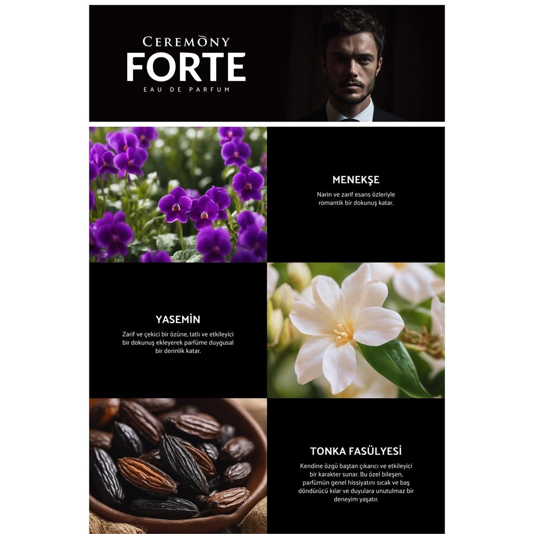 Forte 50 ml Edp Erkek Parfüm