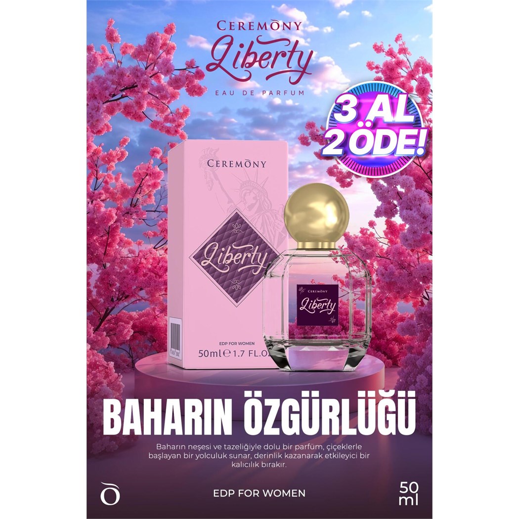 Liberty 50 ml Edp Kadın Parfüm