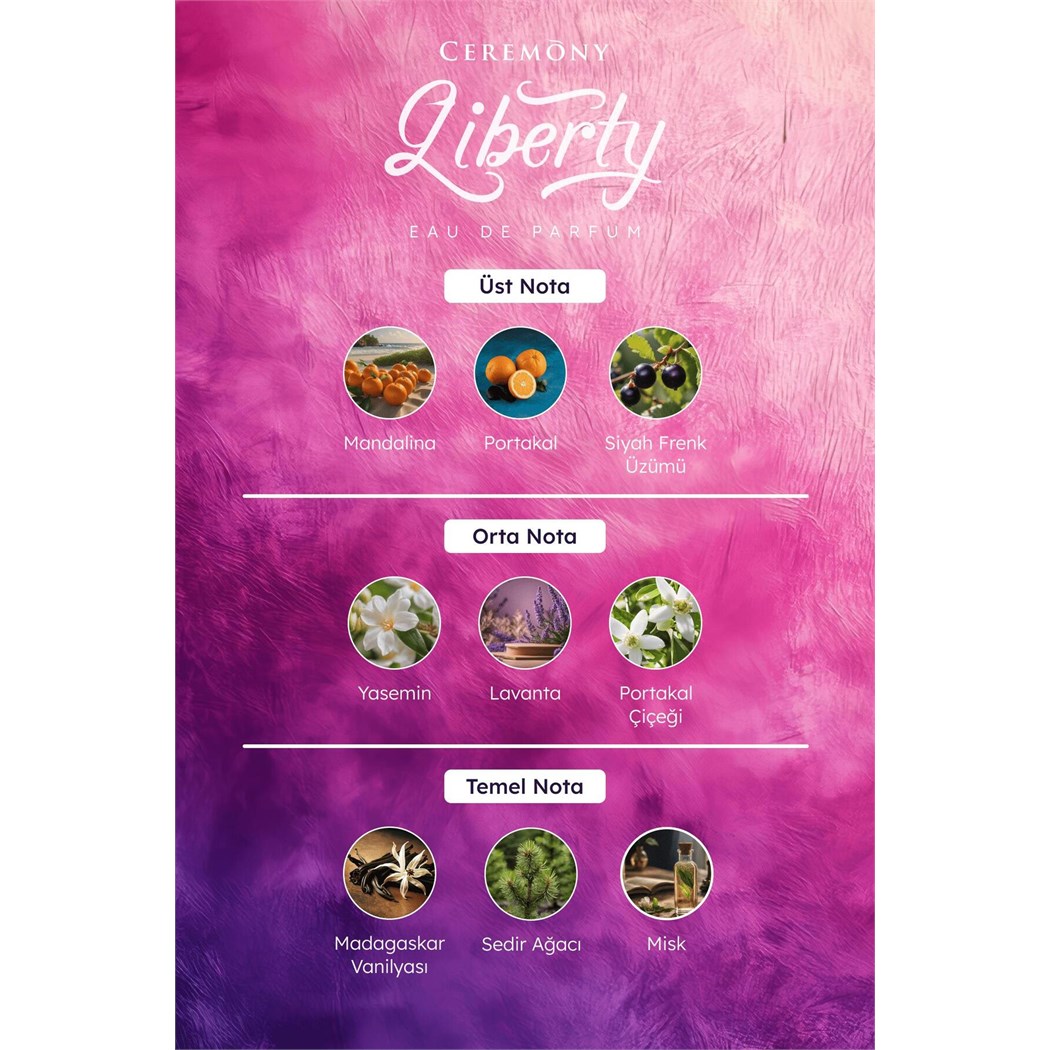 Liberty 50 ml Edp Kadın Parfüm