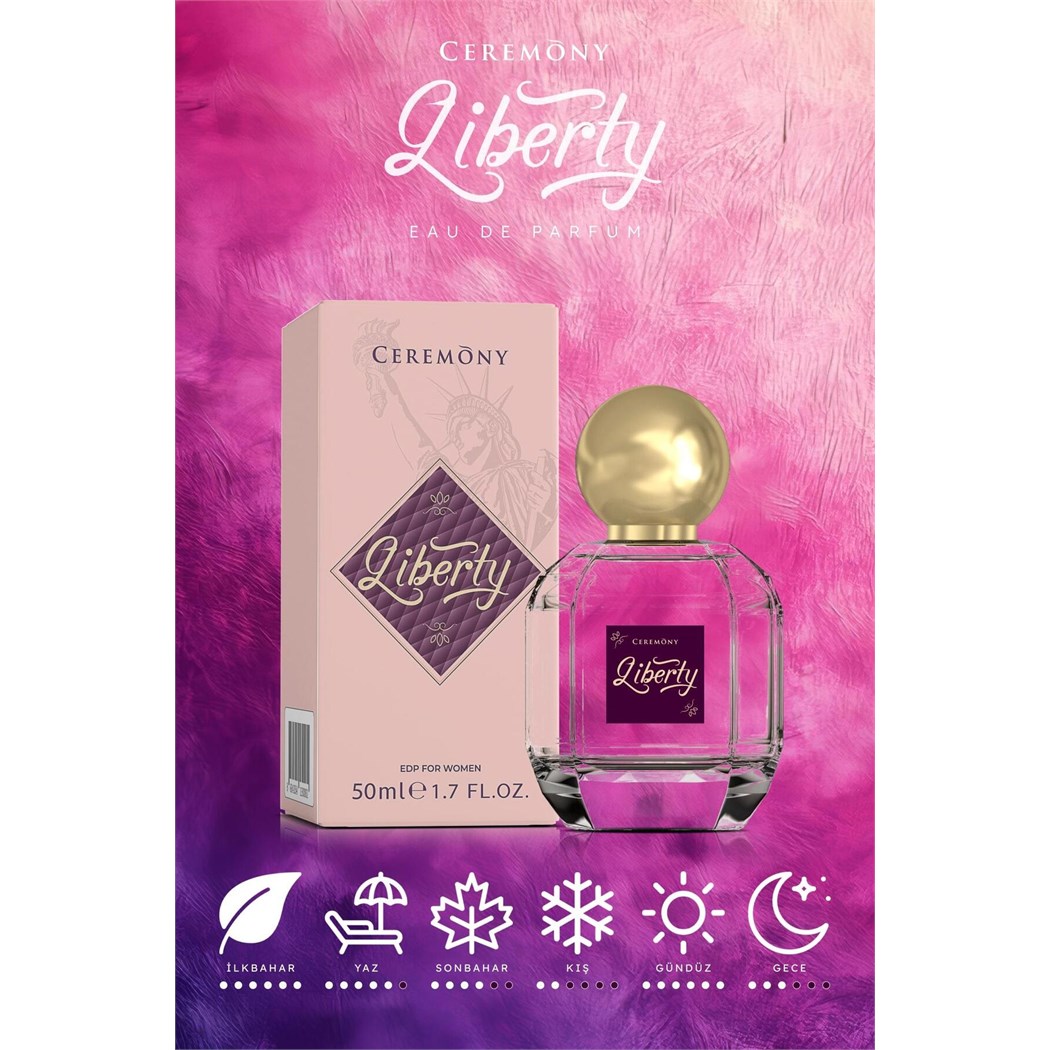 Liberty 50 ml Edp Kadın Parfüm