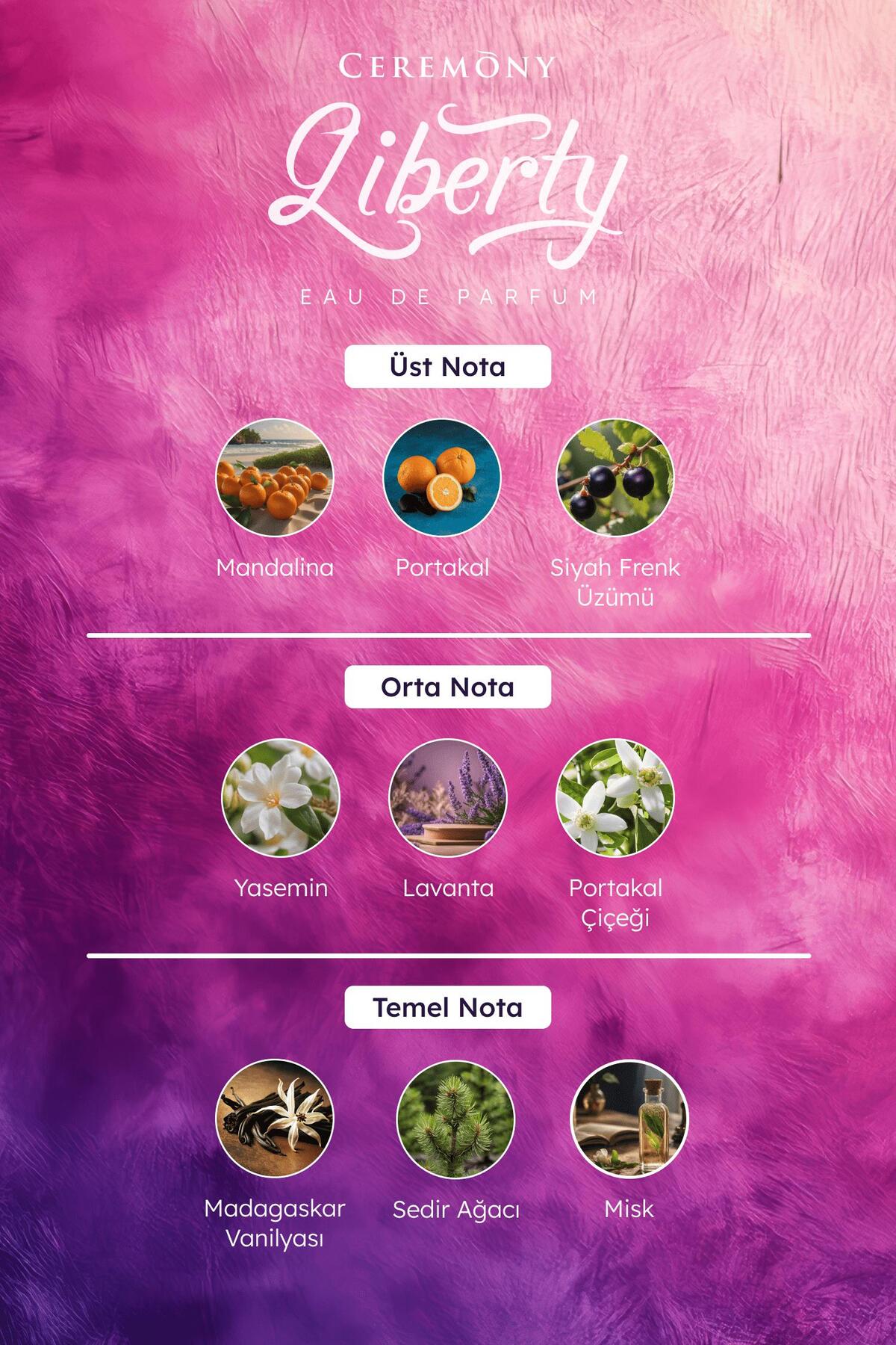 Liberty 50 ml Edp Kadın Parfüm