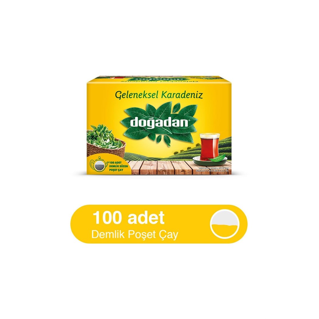 Geleneksel Karadeniz 100'lük Demlik Poşet Çay 320 gr