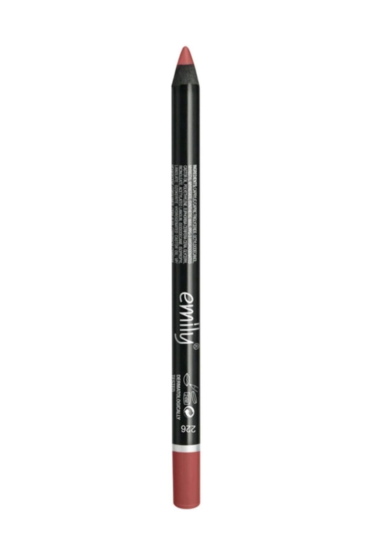 Emily Long Lasting Lip Pencil No: 226 - Dudak Kalemi - 8691190522261