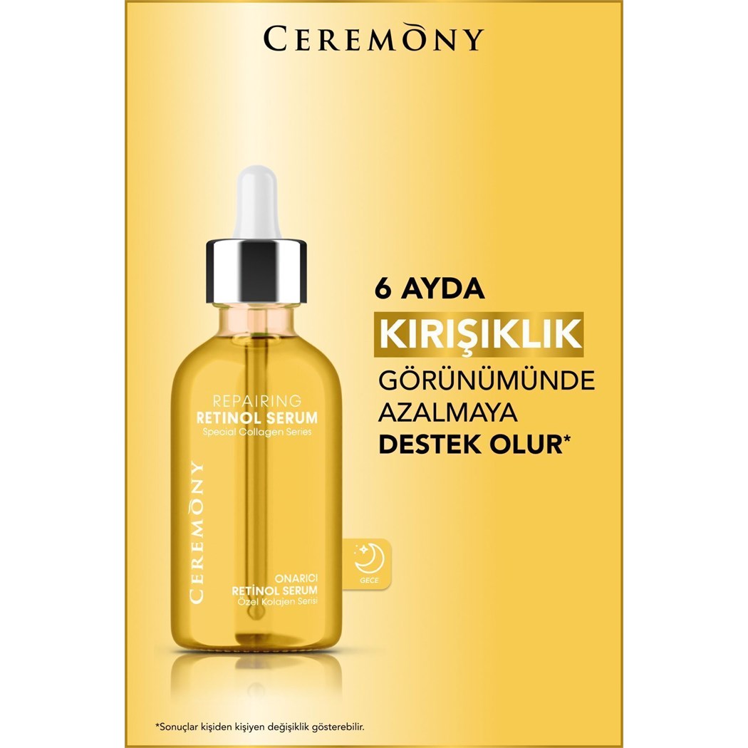 Retinol Onarıcı Cilt Bakım Serumu 30 ml