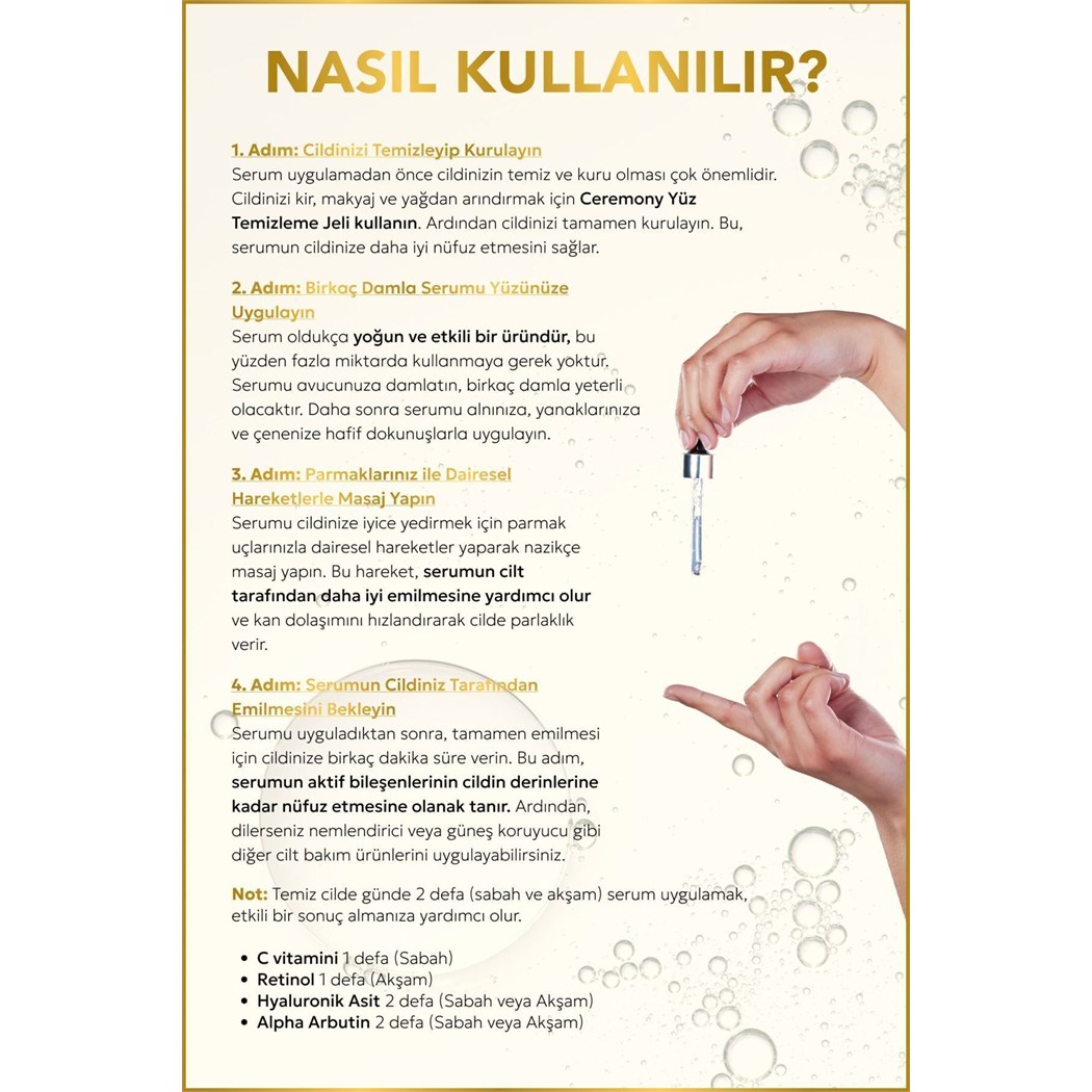 Retinol Onarıcı Cilt Bakım Serumu 30 ml