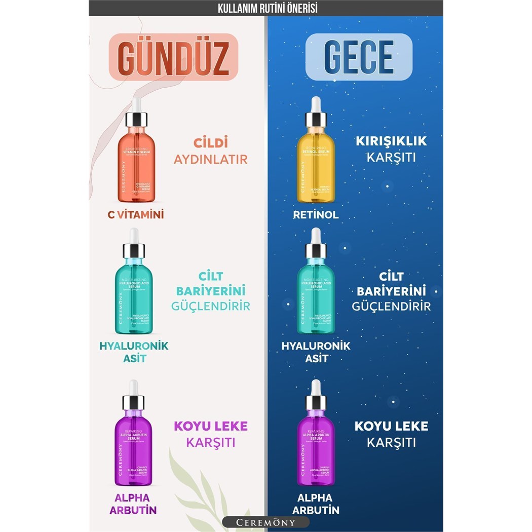Retinol Onarıcı Cilt Bakım Serumu 30 ml