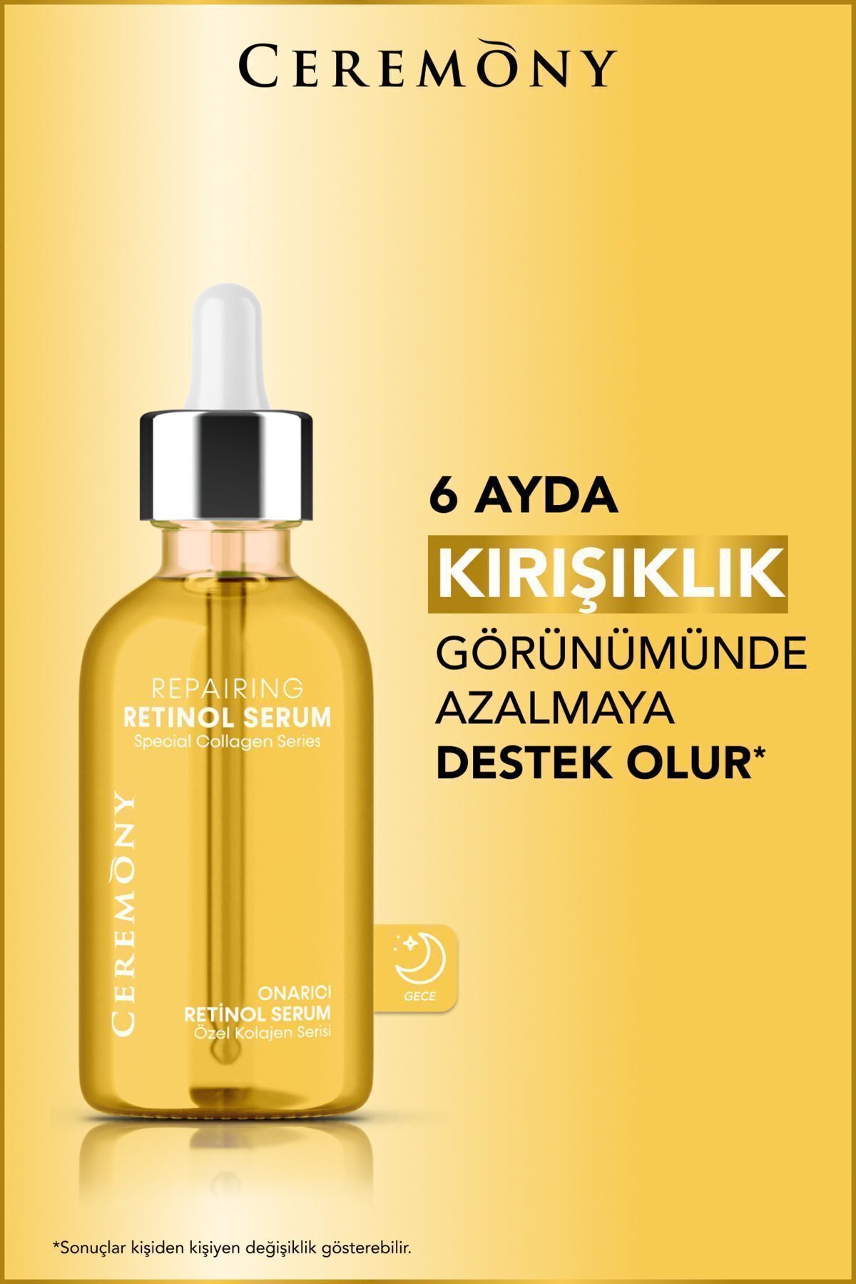 Retinol Onarıcı Cilt Bakım Serumu 30 ml