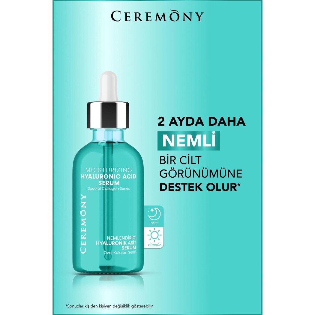 Hyaluronik Asit Nemlendirici Cilt Bakım Serumu 30 ml