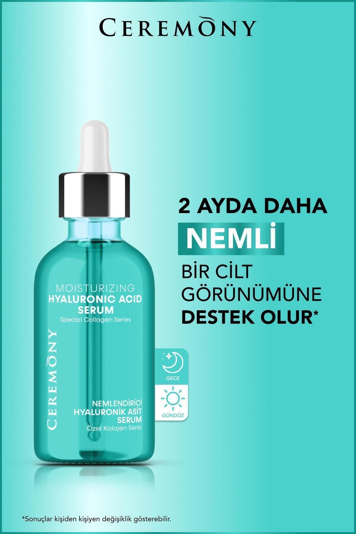 Hyaluronik Asit Nemlendirici Cilt Bakım Serumu 30 ml