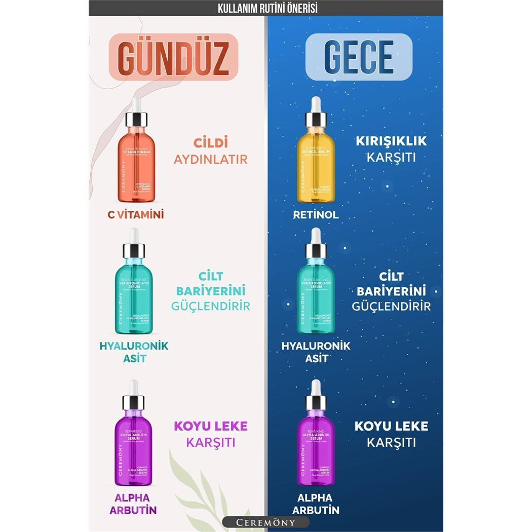 C Vitamini Aydınlatıcı Cilt Bakım Serumu 30 ml