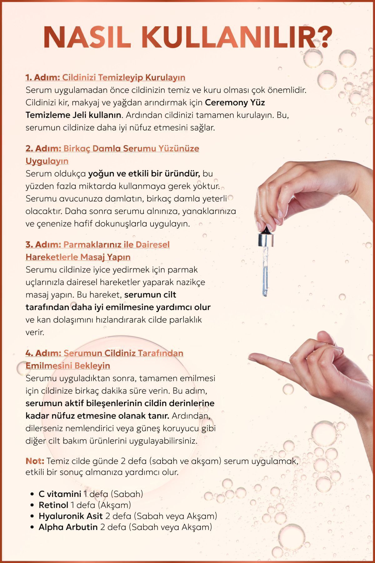 C Vitamini Aydınlatıcı Cilt Bakım Serumu 30 ml