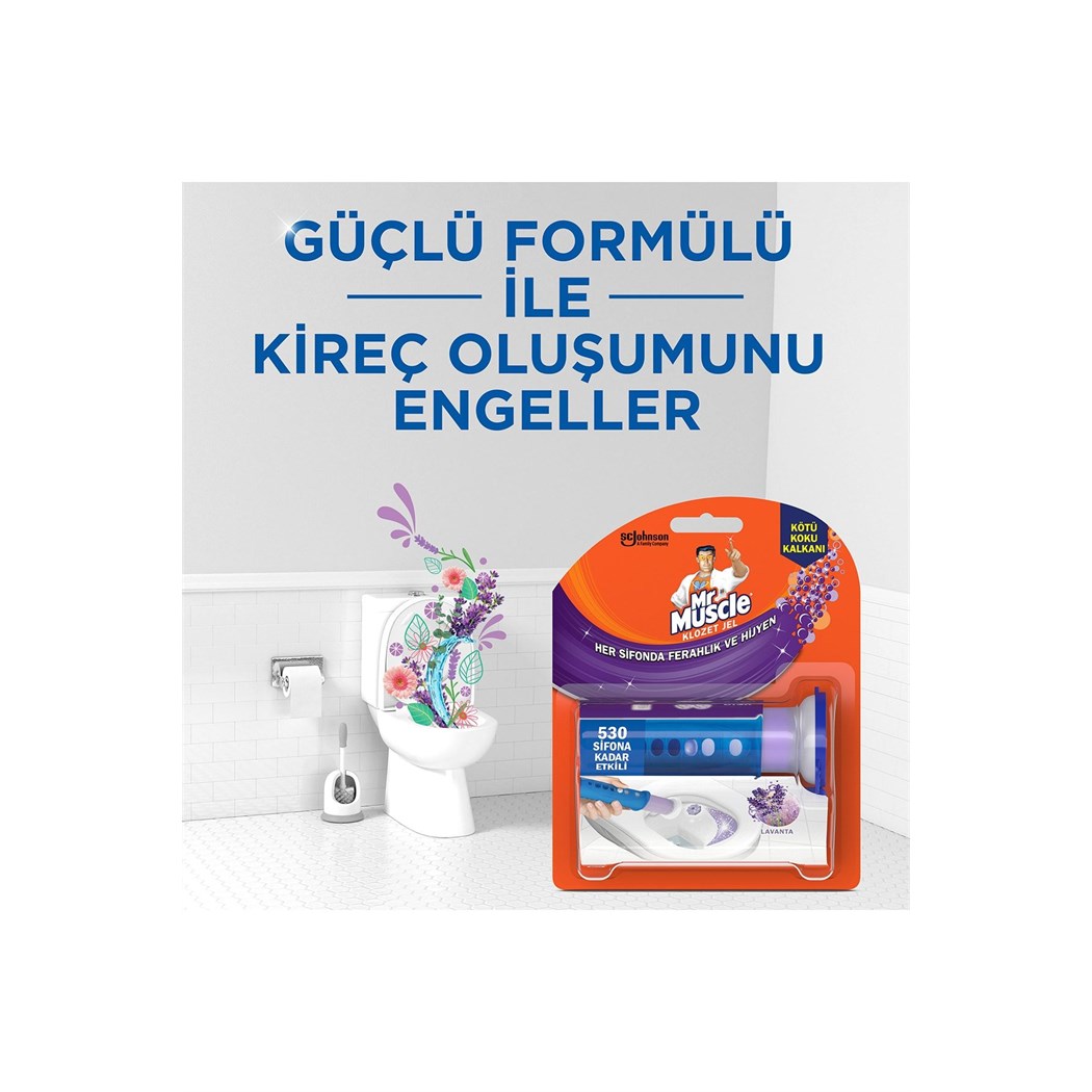 Mr Muscle Lavanta Kokulu Klozet Jeli 36 ml