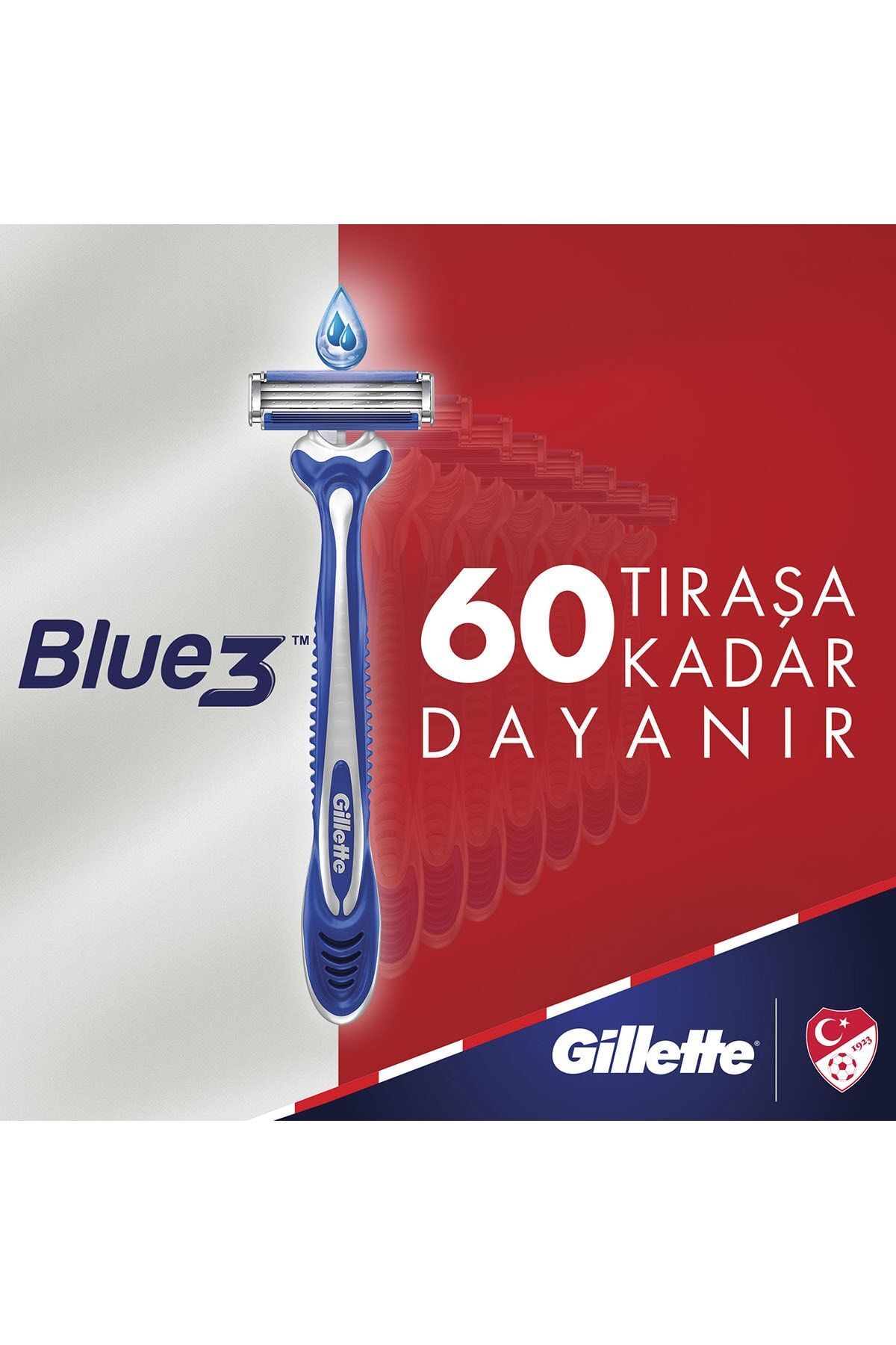 Blue3 Özel Seri Kullan At Traş Bıçağı 6 Lı