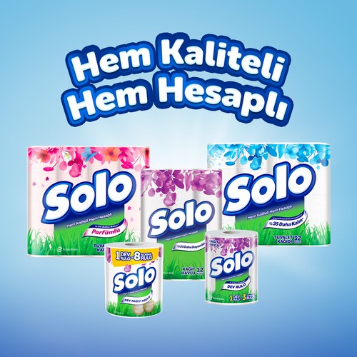 Solo Bahar Tazeliği Islak Havlu