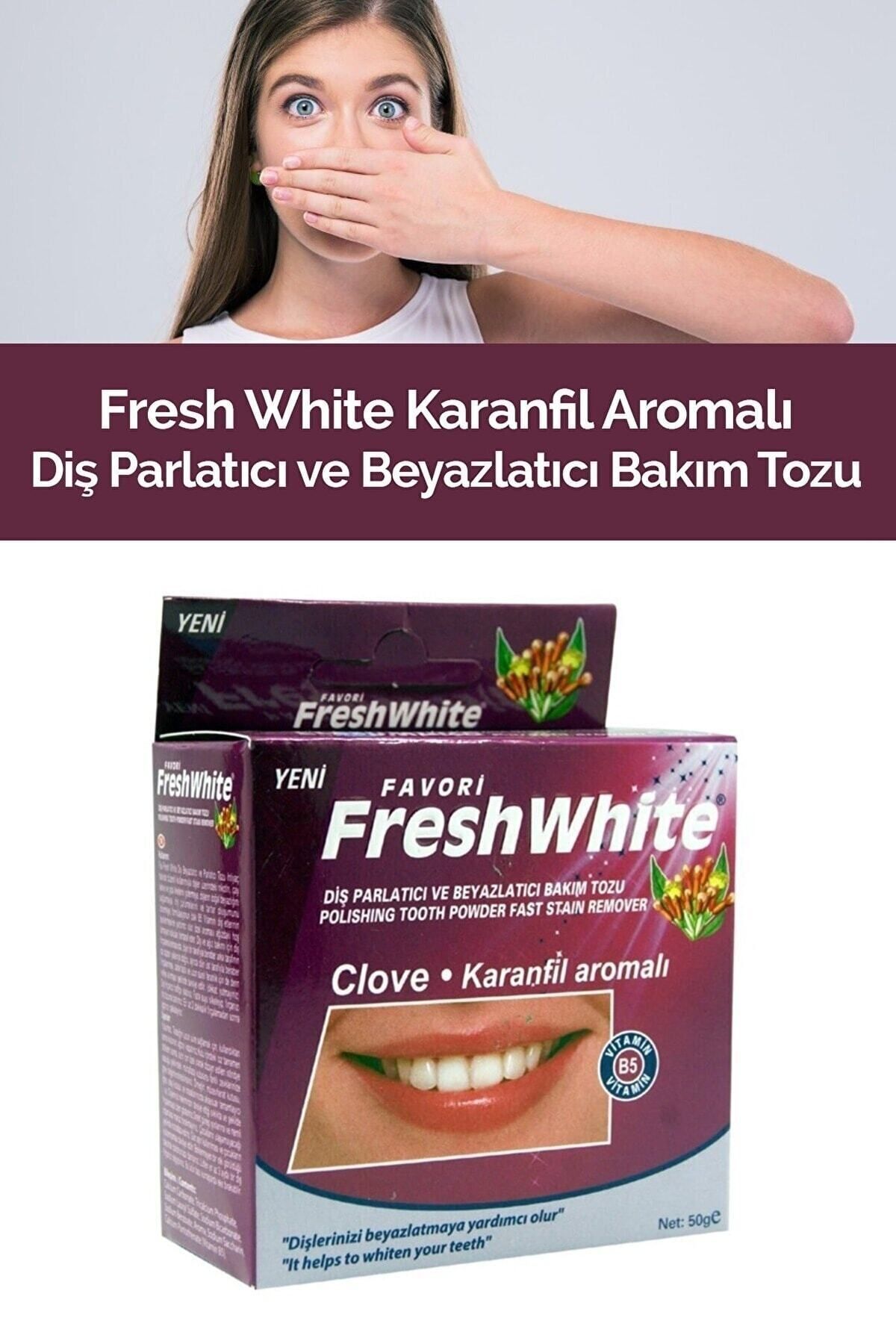 Diş Tozu 50gr Karanfil Aromalı