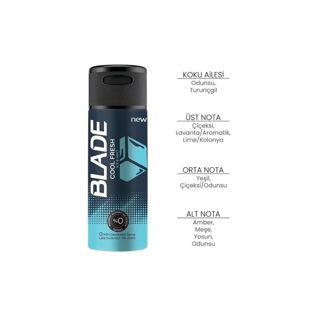 Men Deodorant Cool Fresh 150ml