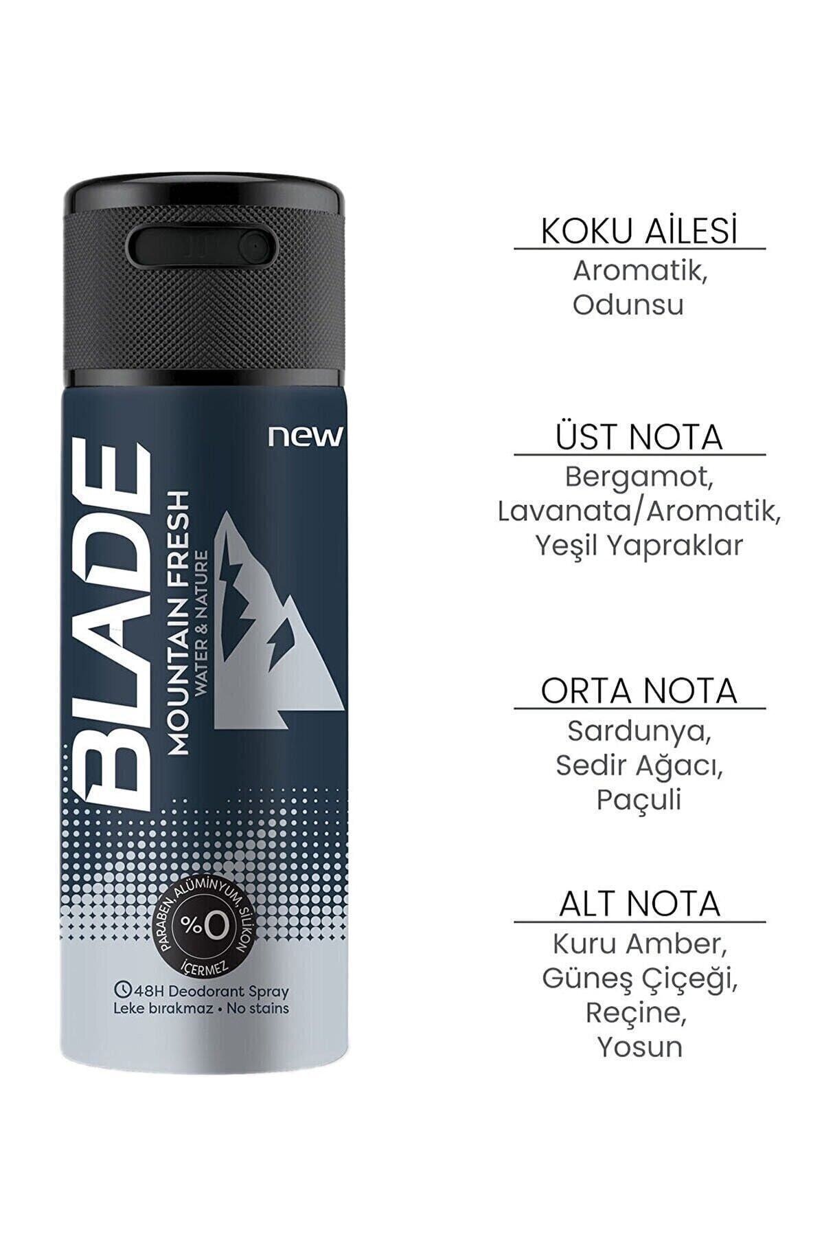 Mountain Fresh Water & Nature Erkek Deodorant 150ml