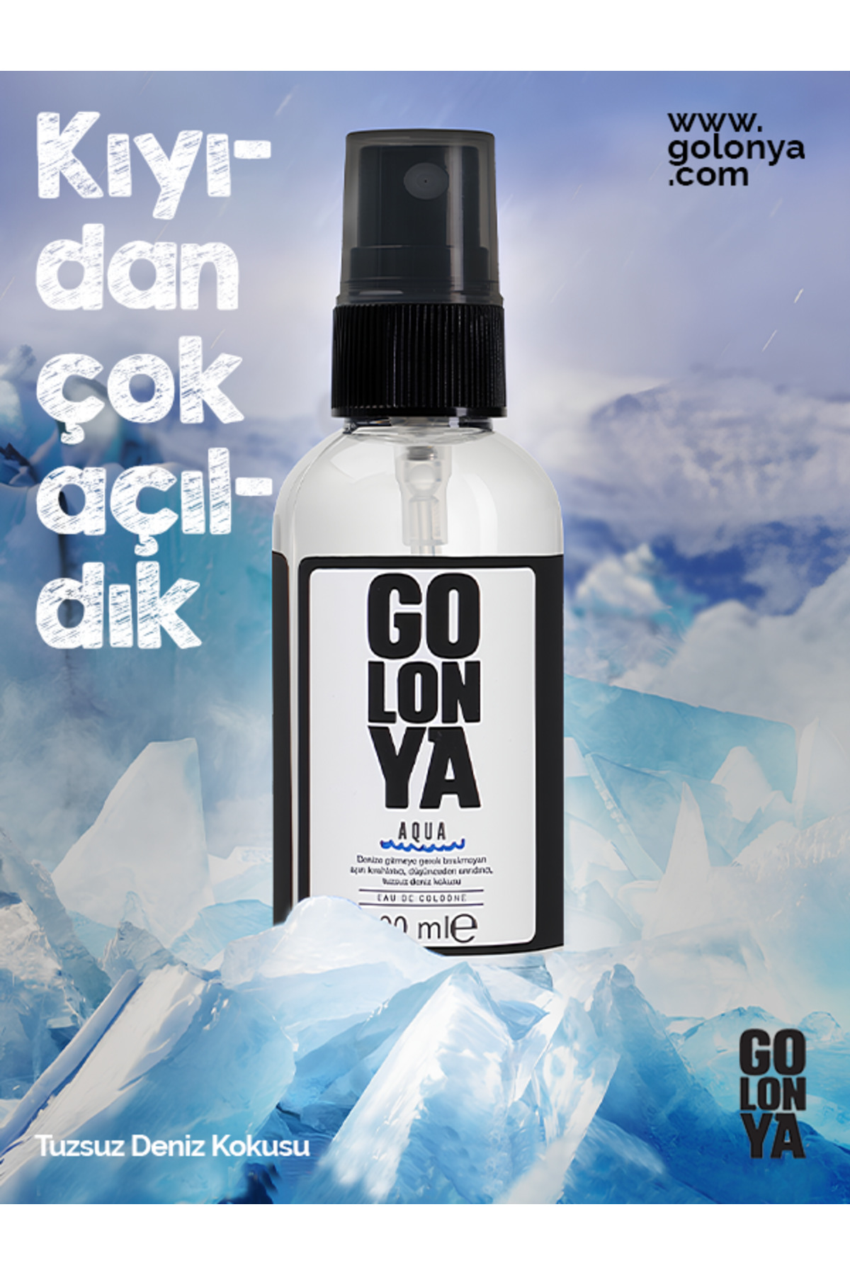 Golonya 100 Ml Sprey Aqua Plastik Şişe