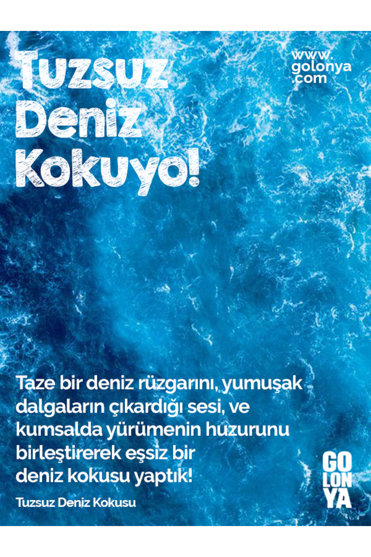 Golonya 100 Ml Sprey Aqua Plastik Şişe