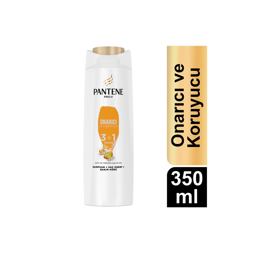 Pantene Şampuan 350 ml 3-1 Onarıcı Bakım