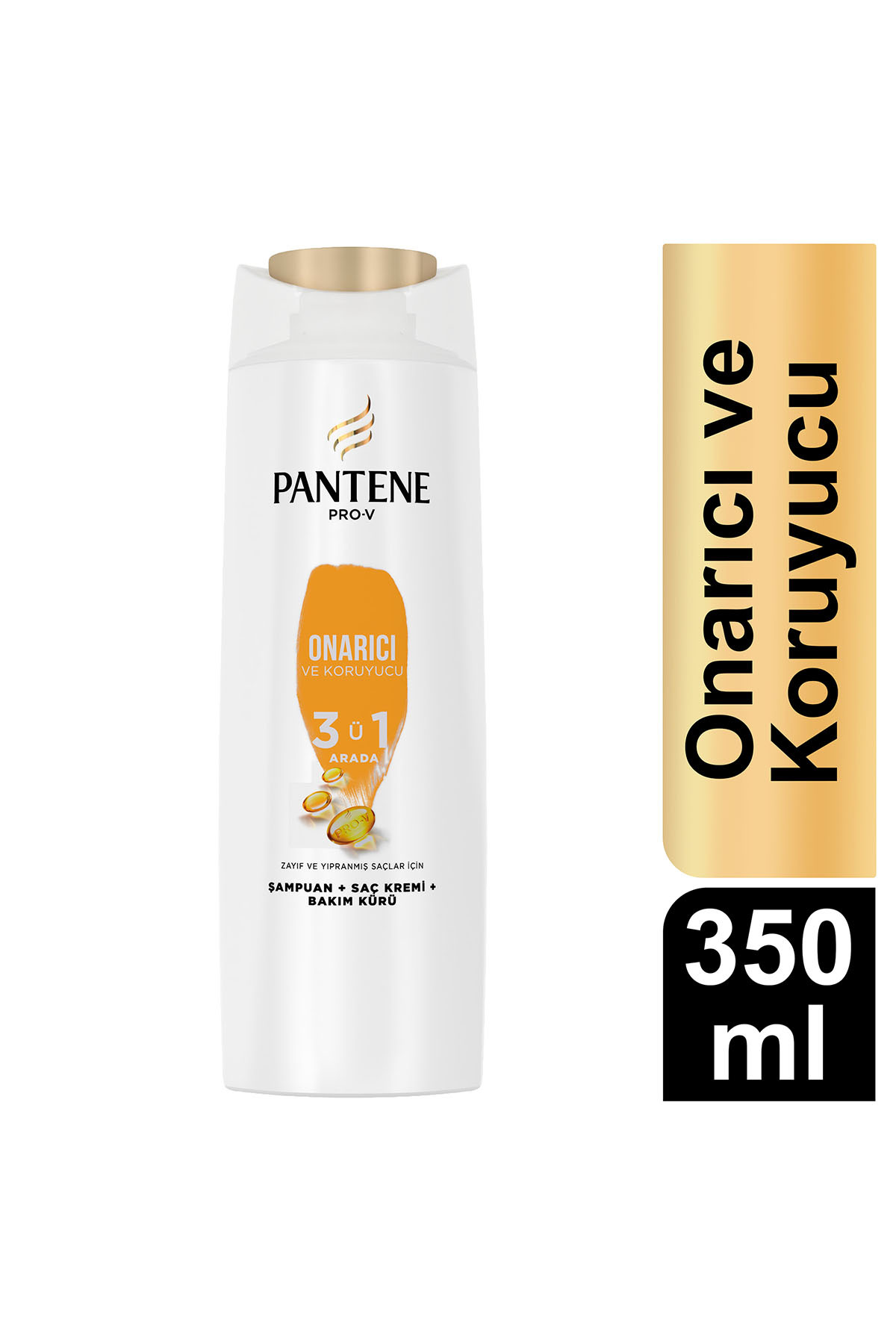 Pantene Şampuan 350 ml 3-1 Onarıcı Bakım