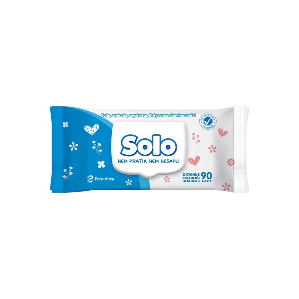 Solo Okyanus Ferahlığı Islak Havlu 90