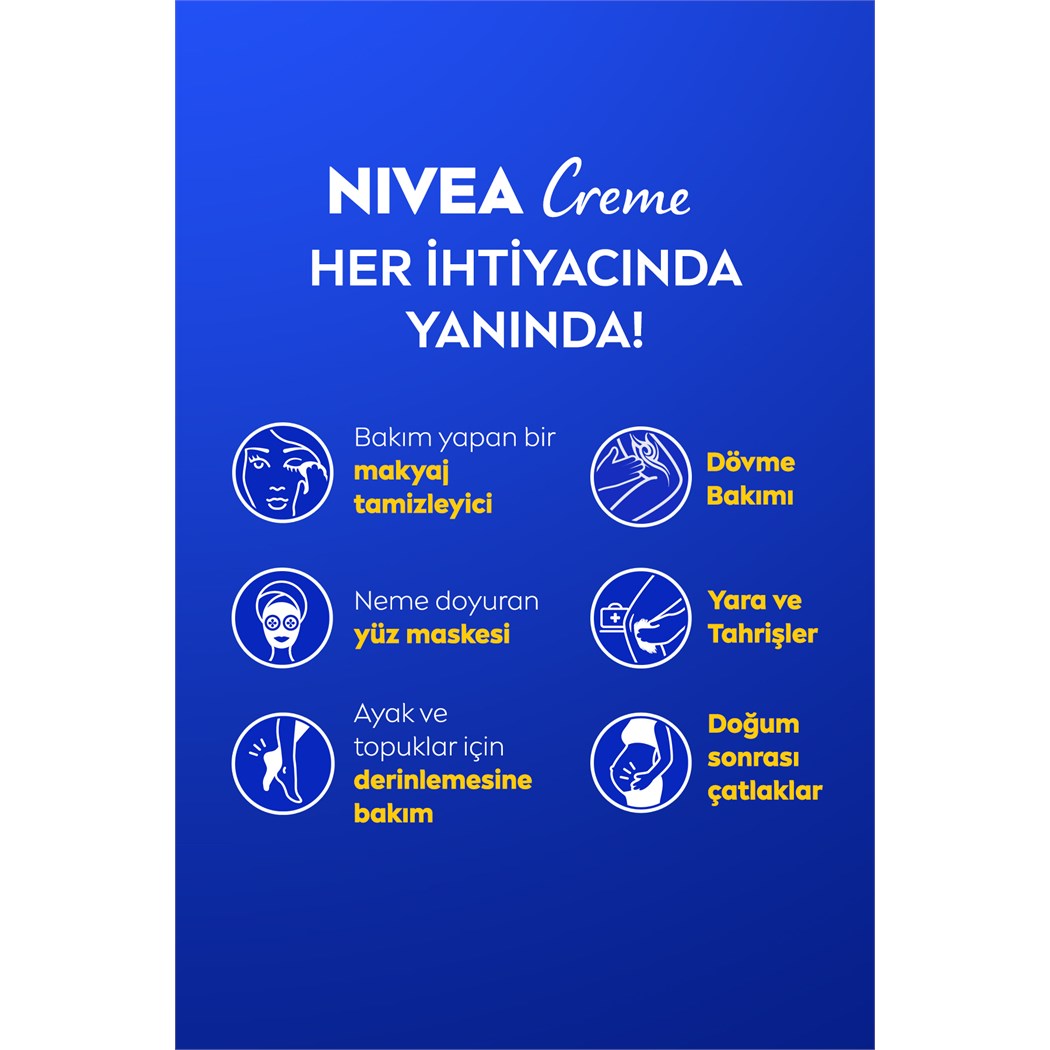 Nemlendirici Creme 250ml, Yoğun Nemlendirici, Bakım Yapan Koruma,Eucerit, Yumuşak Cilt, El Yüz Vücut