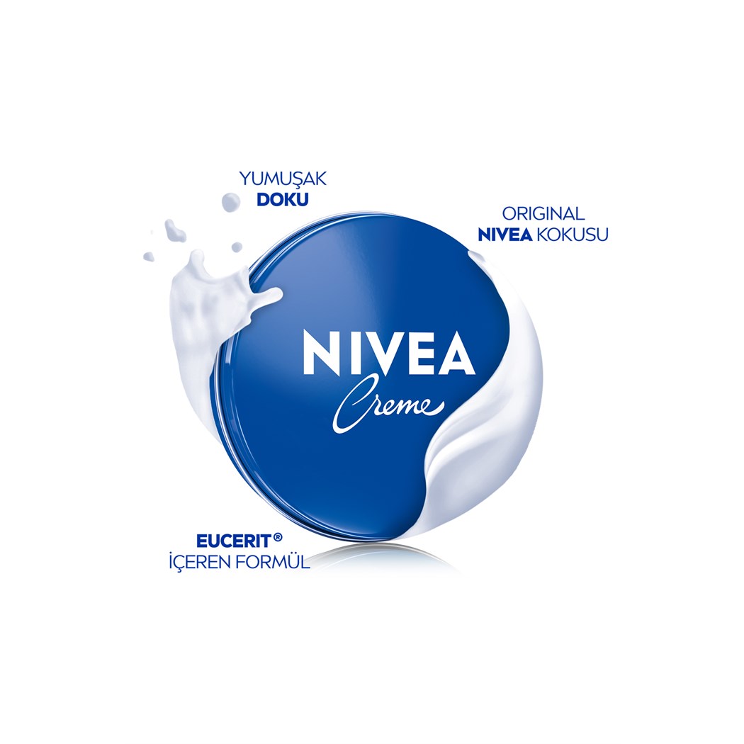 Nemlendirici Creme 250ml, Yoğun Nemlendirici, Bakım Yapan Koruma,Eucerit, Yumuşak Cilt, El Yüz Vücut