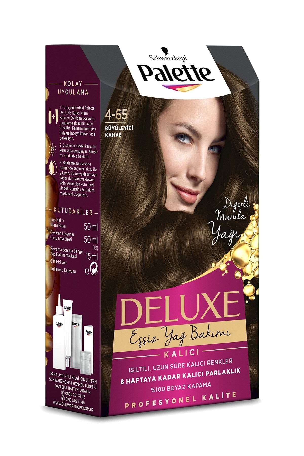 Yoğun Renkler Saç Boyası 4-65 Büyüleyici Kahve