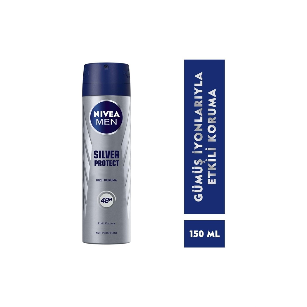 Men Silver Protect Deodorant Sprey 150 ml