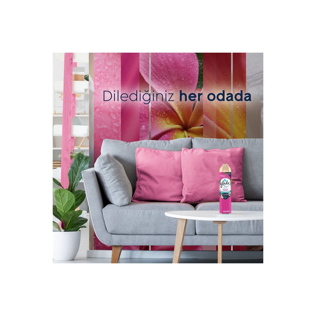 Hava Tazeleyici Aerosol, Oda Kokusu, Tropikal Floral, 300ml