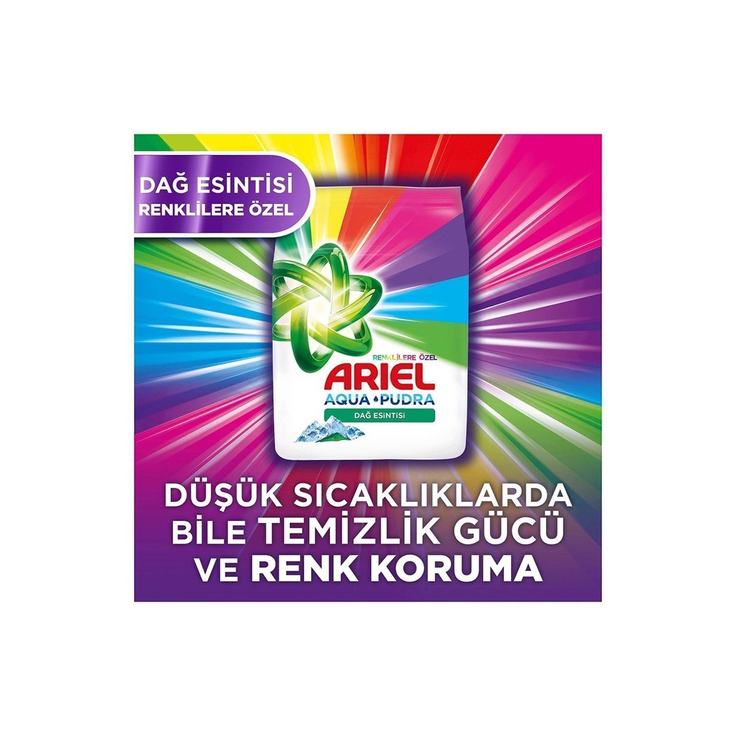 Dağ Esintisi Renklilere Özel 1,5 Kg Aquapudra Toz Çamaşır Deterjanı