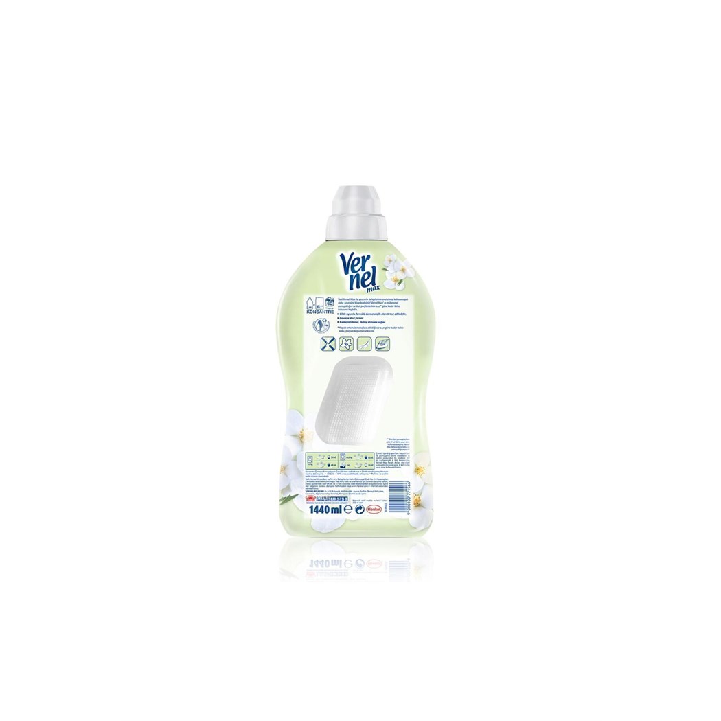 Max Konsantre Çamaşır Yumuşatıcısı 1440ml (60 YIKAMA) Taze Yasemin
