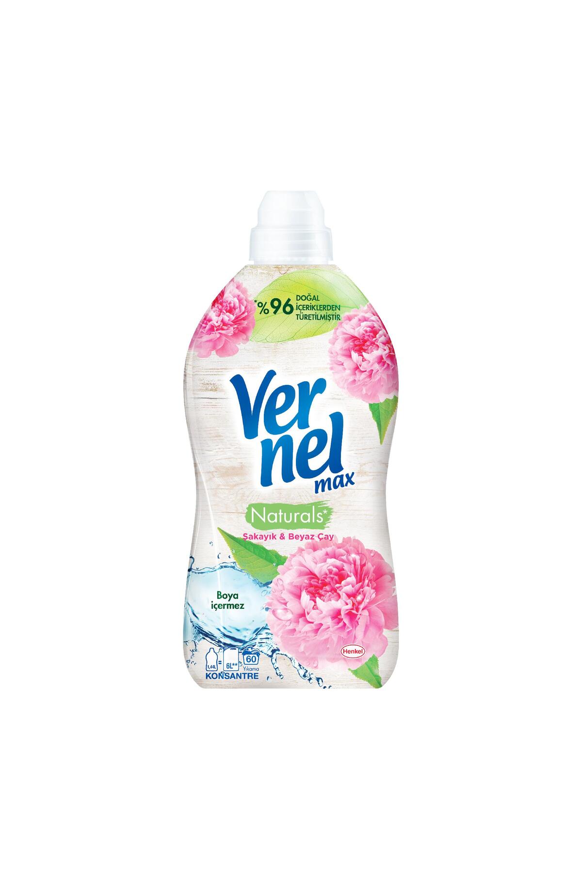 Max Konsantre Çamaşır Yumuşatıcısı 1440ml (60 Yıkama) Şakayık