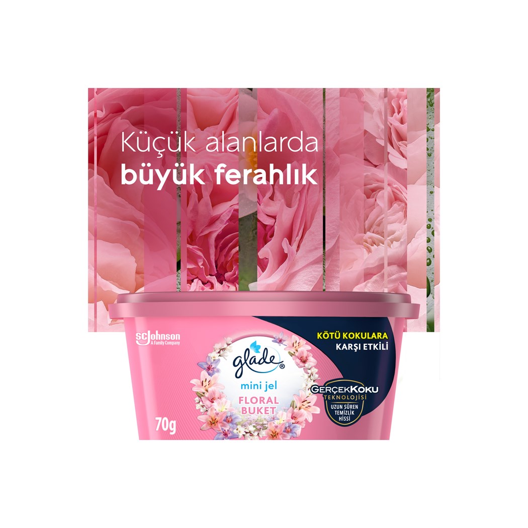 Mini Jel, Floral Buket, 70 g