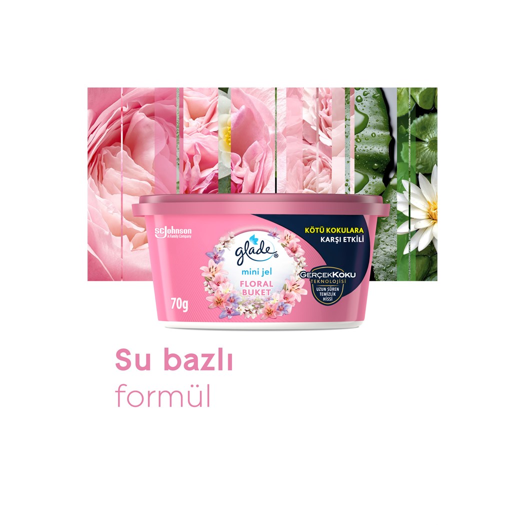 Mini Jel, Floral Buket, 70 g