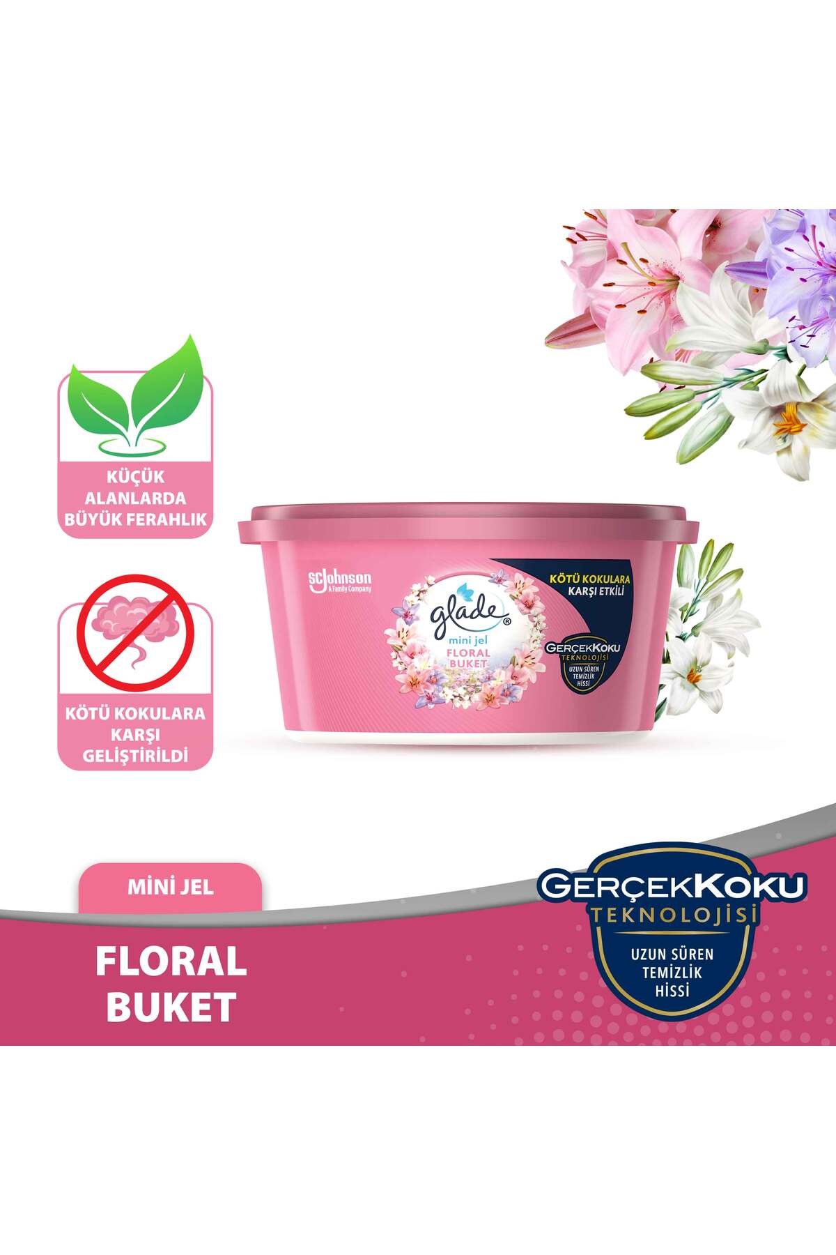 Mini Jel, Floral Buket, 70 g