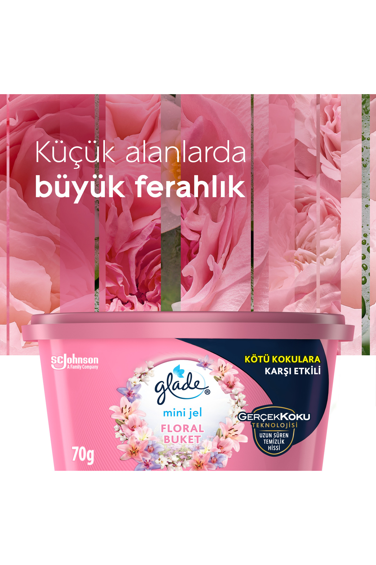 Mini Jel, Floral Buket, 70 g
