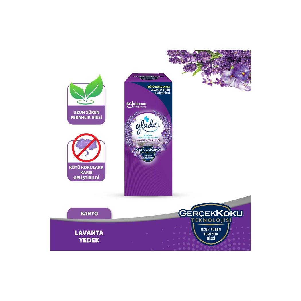 Banyo Hava Tazeleyici Yedek Lavanta Ferahlığı 10 ml