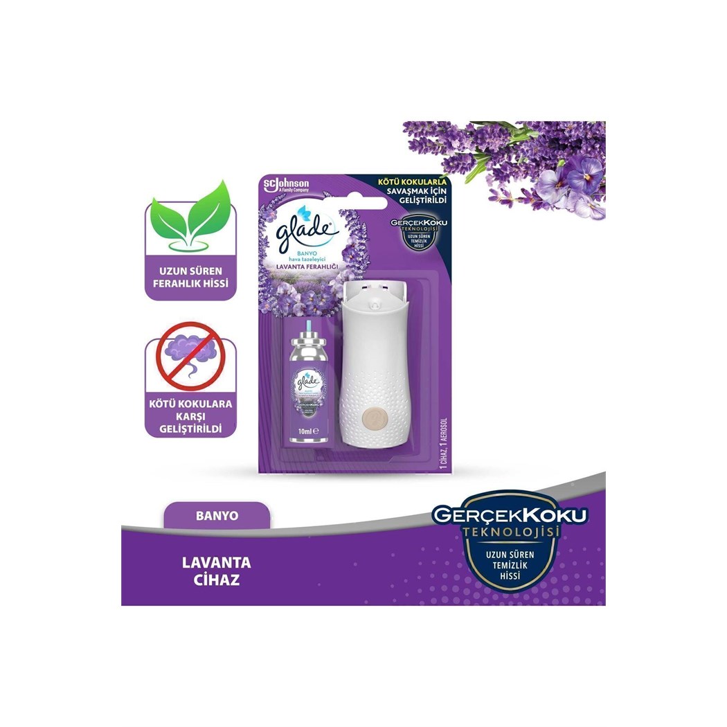 Banyo Cihaz Ve Yedek Lavanta, 10 Ml