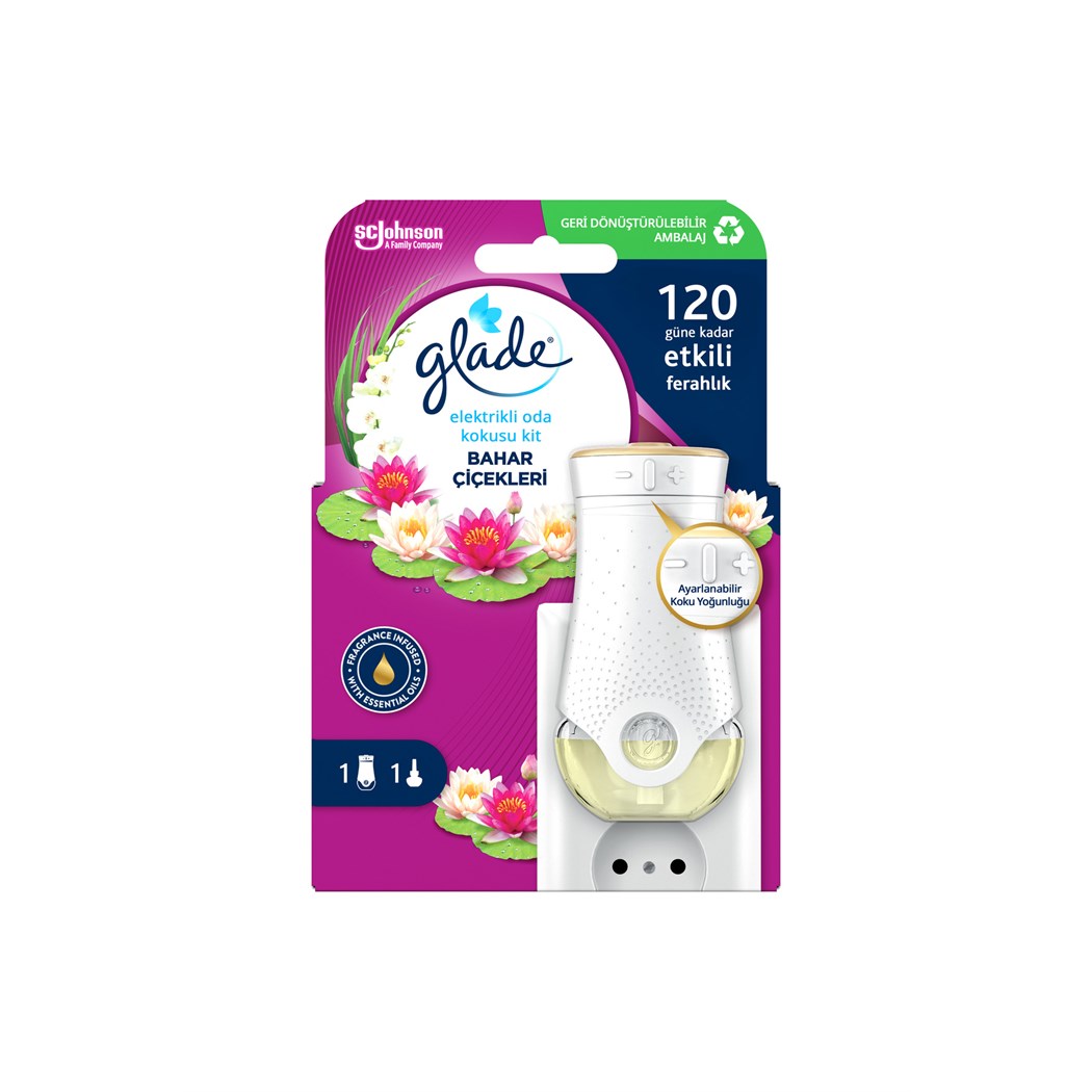 Elektrikli Oda Kokusu Kit Bahar Çiçekleri