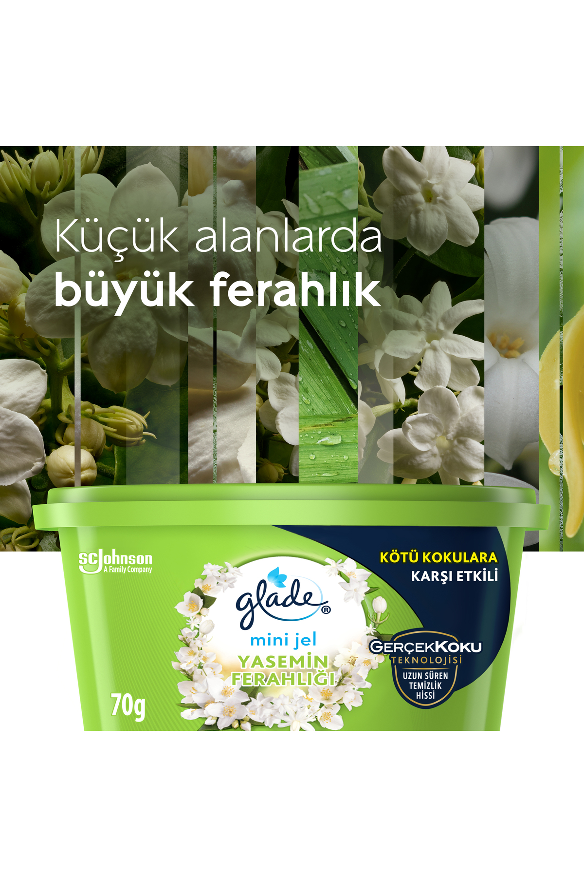 Mini Jel Yasemin Ferahlığı 70 g