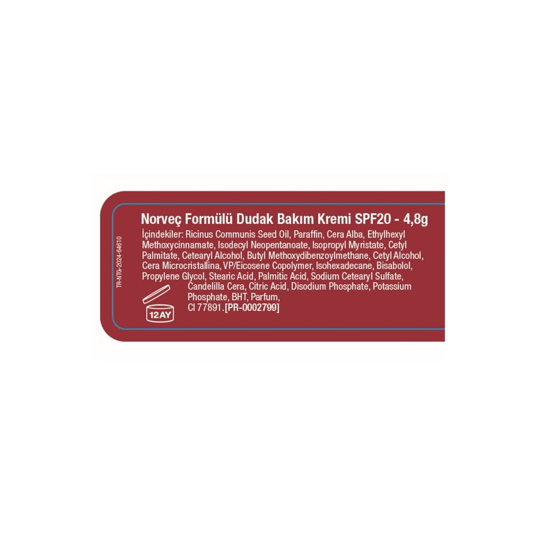 Norveç Formülü Parfümsüz El Kremi 75 ml Dudak Kremi Hediye