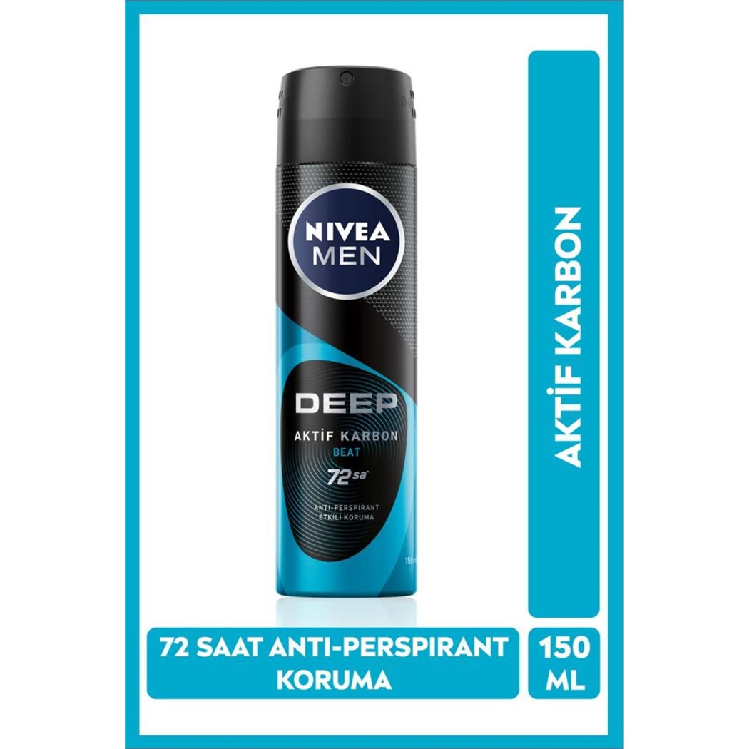 Men Erkek Sprey Deodorant Deep Beat 150ml An-
