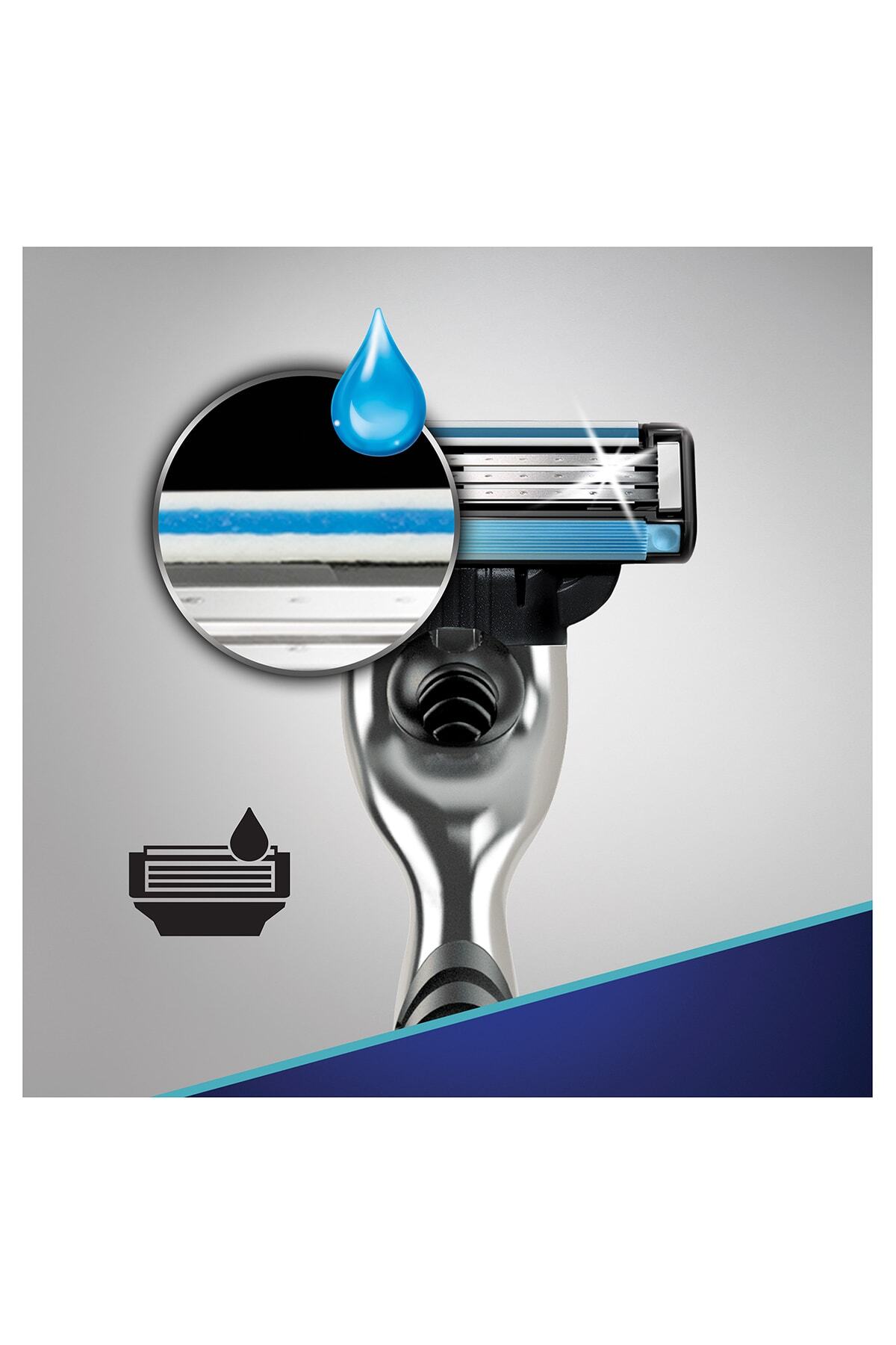 Mach 3 Tıraş Makinesi 4 Yedek Tıraş Bıçağı