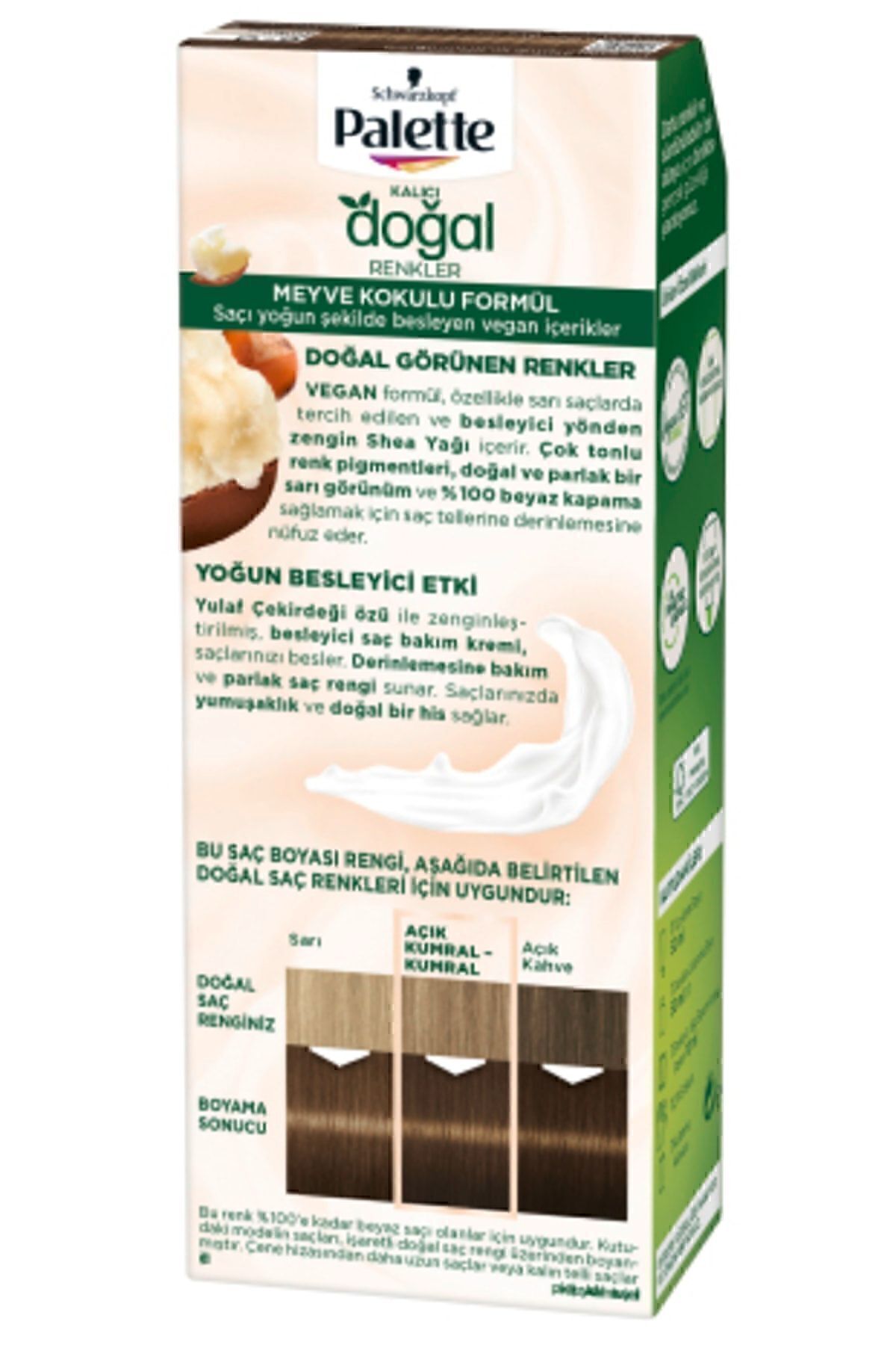 Schwarzkopf Palette Kalıcı Doğal Renkler 6-0 Koyu Kumral Saç Boyası