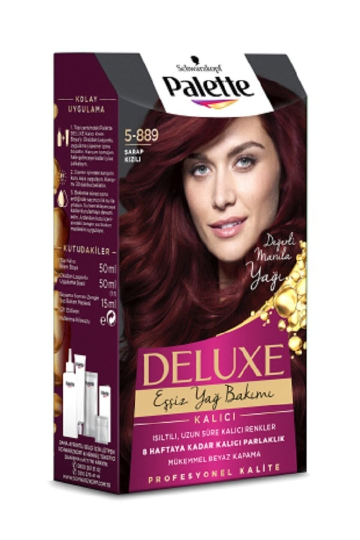 Yoğun Renkler Saç Boyası 5-889 Şarap Kızılı