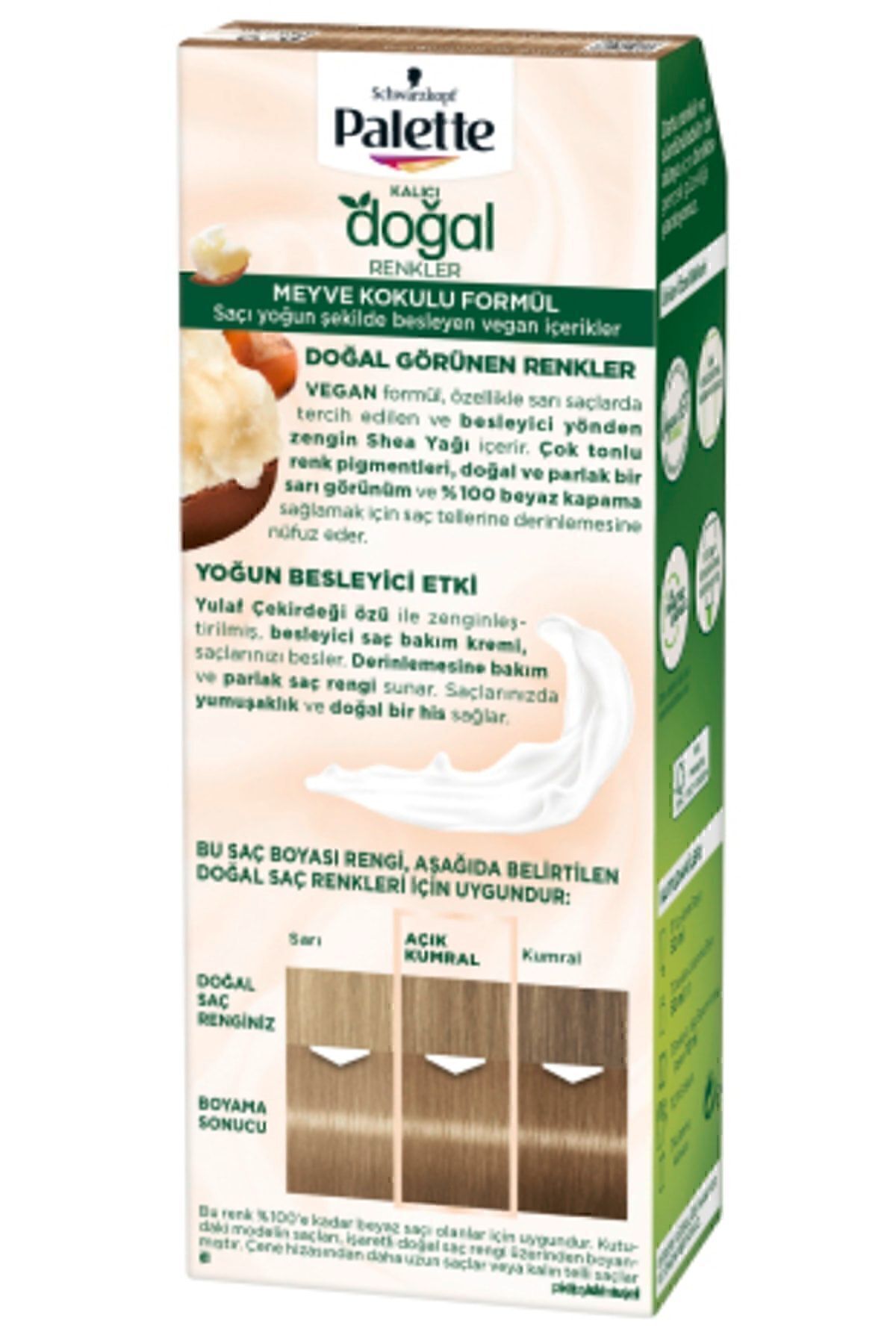 Kalıcı Doğal Renkler Saç Boyası 8-0 Bal Köpüğü