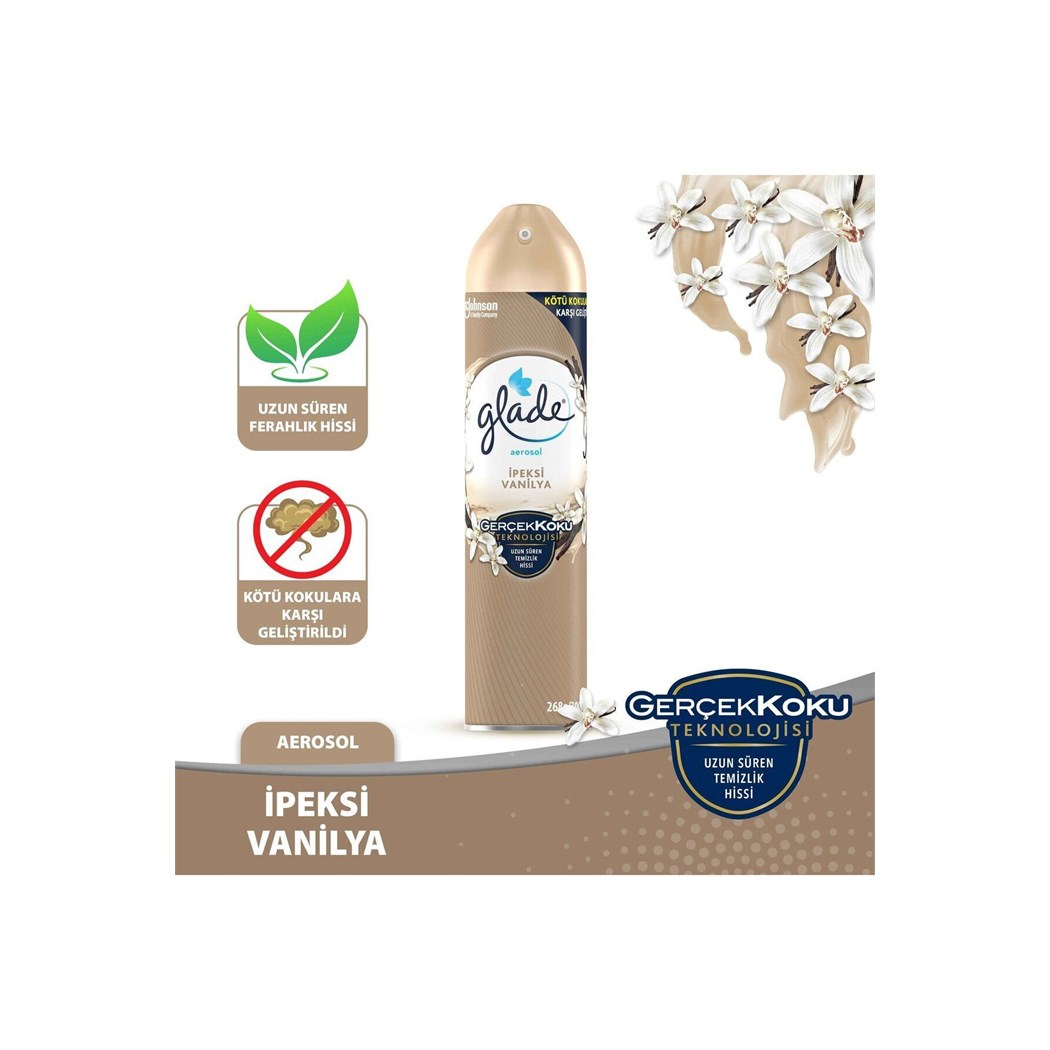 Sprey Aerosol İpeksi Vanilya 300 Ml